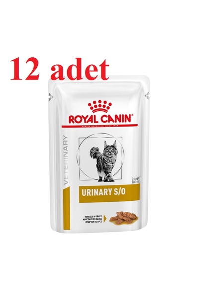 Royal Canin Veterinary Urinary S/O Kedi Konservesi 85 gr x 12 Adet
