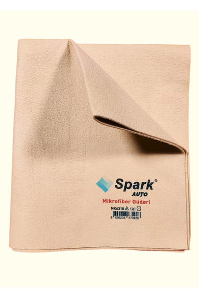 Spark 6310 Mikrofiber Güderi Süper Lüx Oto Kurulama Ve Cam Bezi 50x60 Cm.