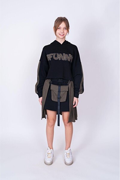 Marions Girl's 3-Piece Set with Sweatshirt, Skirt and Skirt Accessories