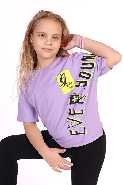 Toontoy Μπλουζάκι για κορίτσια Ever Young με τύπωμα