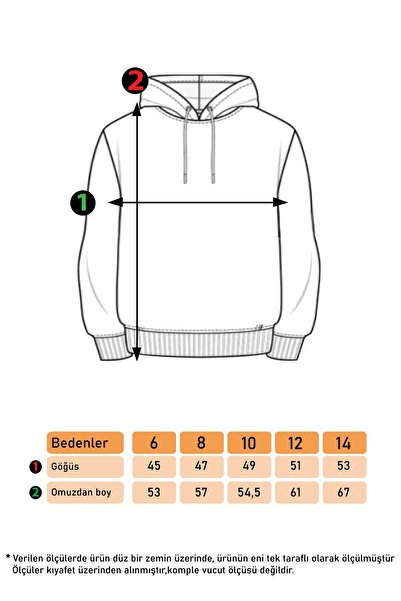 Toontoy Дівчинка - Світшот з капюшоном і принтом
