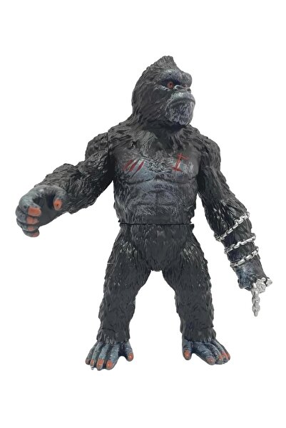 e-life Godzilla vs. Kong Giant King Kong King Gorilla Jointed Action Figure Character Toy Large Size 25 cm