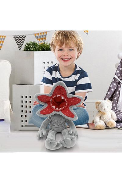 e-life shop Imported Fabric Stranger Things Eggo Demogorgon Figure Plush Toy Play & Sleeping Companion Large Size 35 Cm