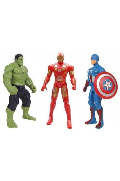 AVENGERS Yenilmezler Süper Kahramanlar Oyuncak 6 Lı Set Avngr02.