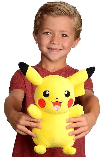 e-life shop Ithal Kumaş Pokemon Go Pikachu Figür Peluş Oyuncak Büyük Boy Uyku...