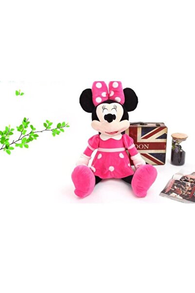 e-life shop Miki Fare Mickey Mouse Minnie Mouse Figür Peluş Oyuncak Uyku & Oyun Arkadaşı Orta Boy 36 Cm.