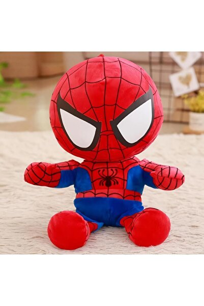 e-life Cloth Marvel Spiderman Spider Man Anime Version Figure Plush Toy Sleeping Playmate 27cm