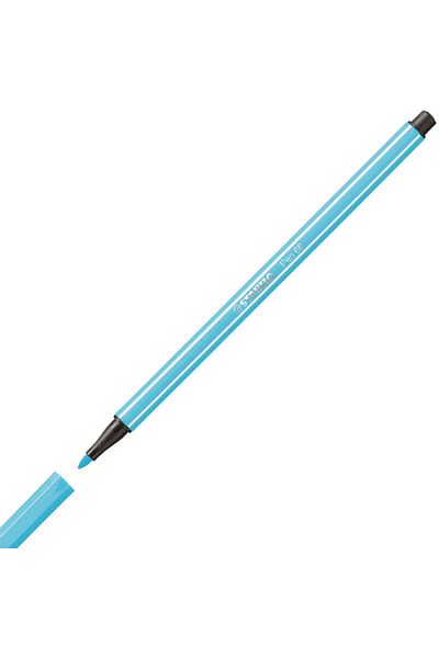 Stabilo Felt Tip Paint Pen (10 LU) 1 Mm Highlighter Blue 68/031