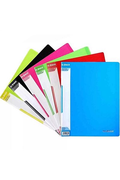 Globox Catalog ( PRESENTATION) File Neon 30 Pieces (MOQ PRICE, MIXED COLOR) 2837