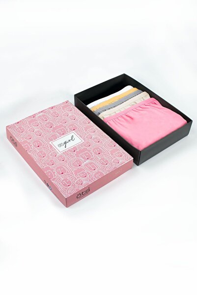 Öts Girl's Colorful 6-Piece Special Boxed Non-Padded Cotton Lycra Half Tank Training Bra