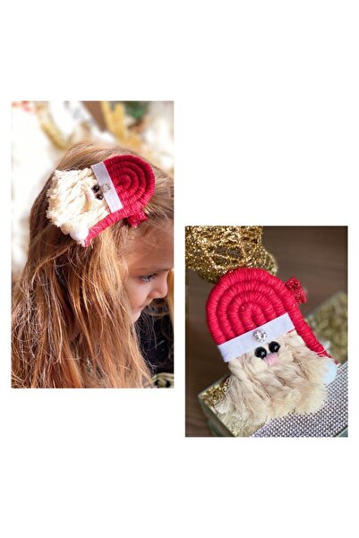 QUEEN AKSESUAR Design special de Anul Nou Guler mare cu sclipici Moș Crăciun,...