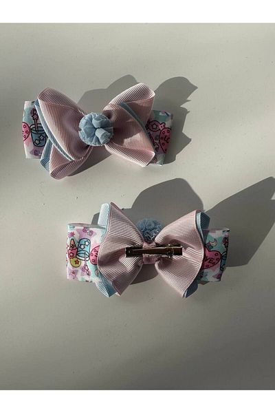 kalben accessories Set de 2 agrafe de păr de design pentru fete