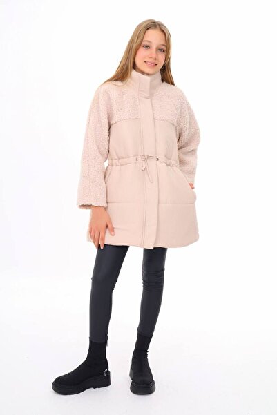 HC Kids Wear Λούτρινο παλτό για κορίτσι