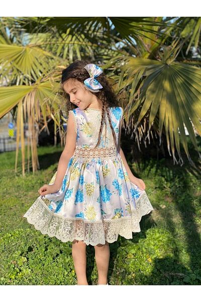 HC Kids Wear Girl's Floral Birthday Dress