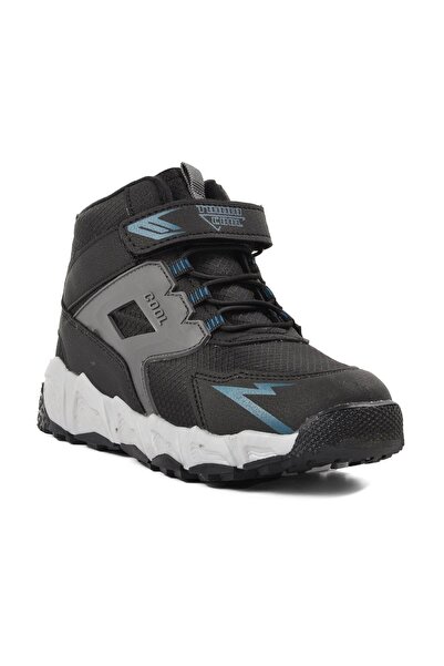 Aspor Cool Mixs-f Μαύρες Υδατοαπωθητικές Παιδικές Μπότες εξωτερικού χώρου