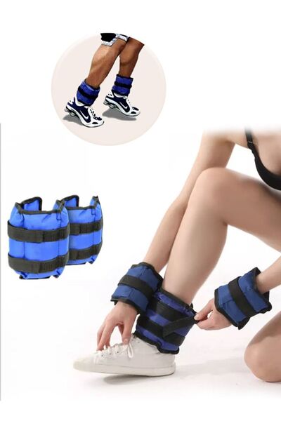 Hsport وزن المعصم لليد والقدم من الدرجة A تصميم خاص 3 كيلو 2 قطعة (2 × 3 كجم)