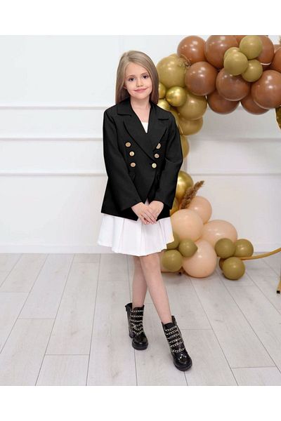 Kids من مجموعة Feyza مجموعة فستان مع سترة