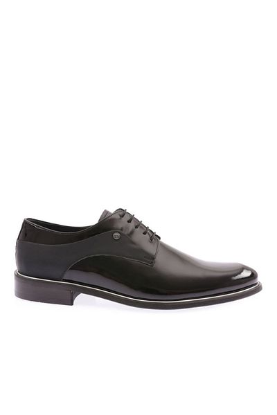 DGN Men's Neolit Sole Tuxedo Shoes Black Patent Leather Genuine Leather 364926102