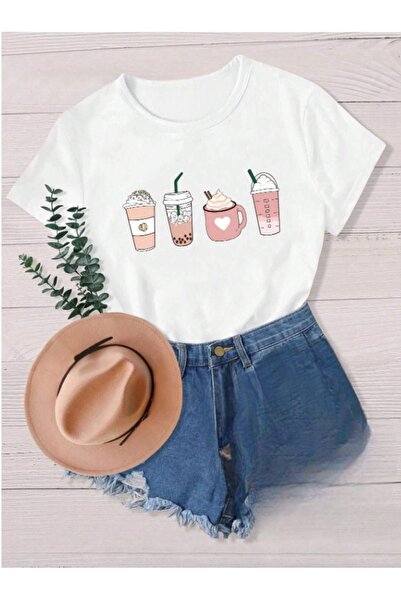 Pelna Tricou alb din bumbac pentru copii Trend Model