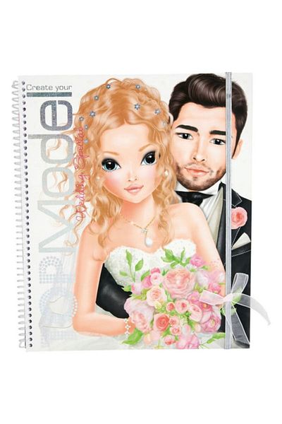 Top Model Bride and Groom Coloring Book 6654 U234979