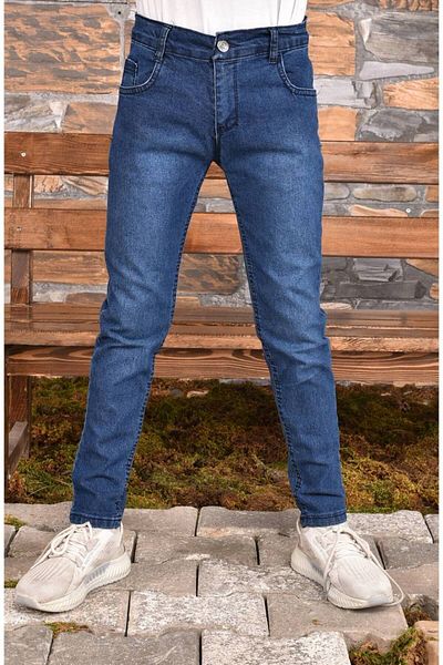 MORE KIDS Boy's Blue Lycra Jeans
