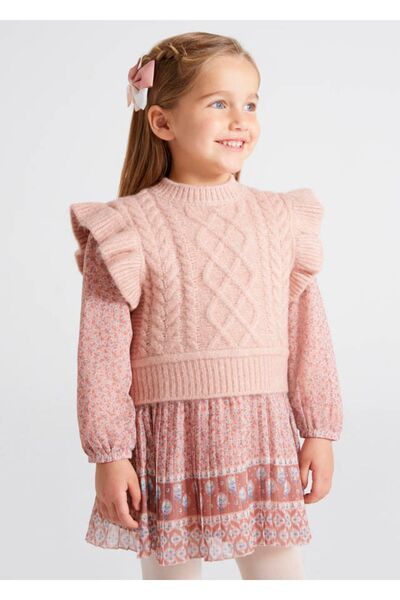 MAYORAL Girl's Knitted Vest 4313