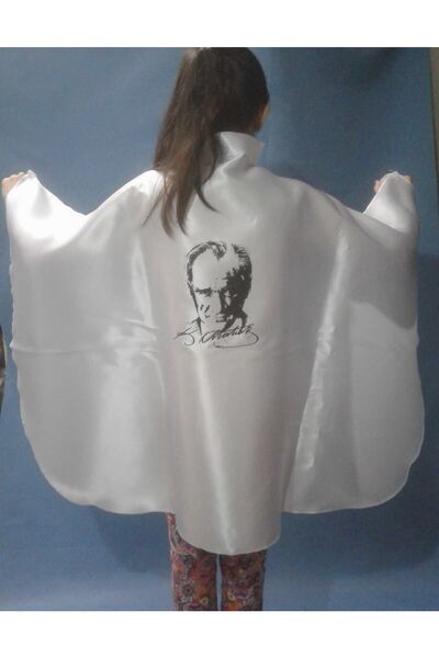 maşidem kostüm Beyaz Atatürk Pelerin