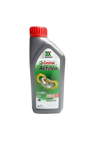 CASTROL Actevo 20w-40 4t Motosiklet Yağı 1lt