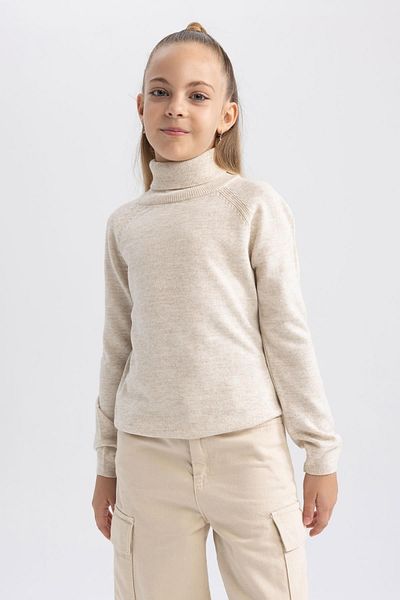 DeFacto Turtleneck Girl's Sweater - R1953a623wn