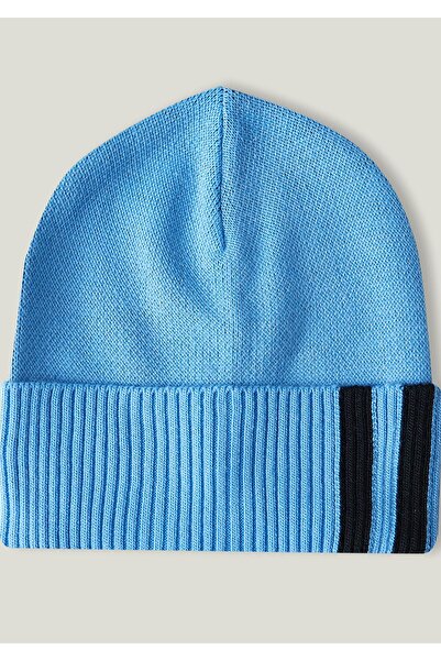 United Colors of Benetton Синя шапка с ленти за момчета