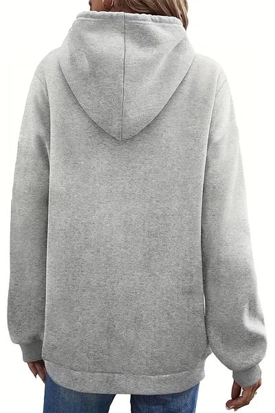 yueswear Γκρι πλεκτό φούτερ Unisex - Raster, μοντέλο 2 σχοινιών