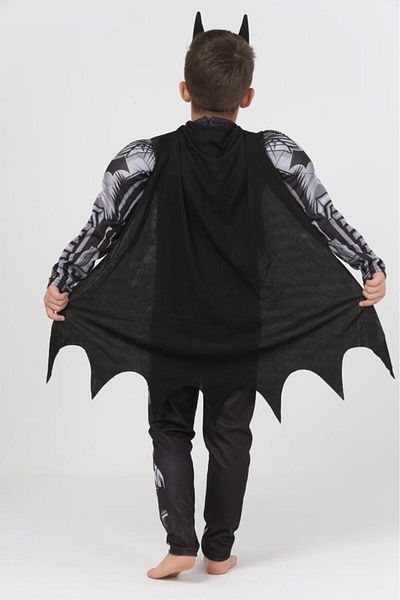Batman CHILDREN'S BATMAN COSTUME WITH COVER - BATMAN OUTFIT WITH COVER