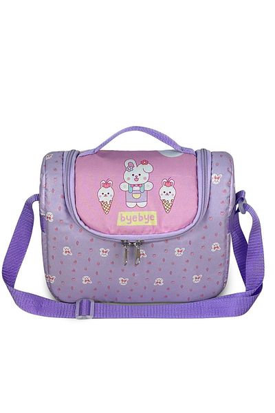 Bye Bye Yummy Nursery Kids Hand and Shoulder Thermo Lunchbox - Rabbit