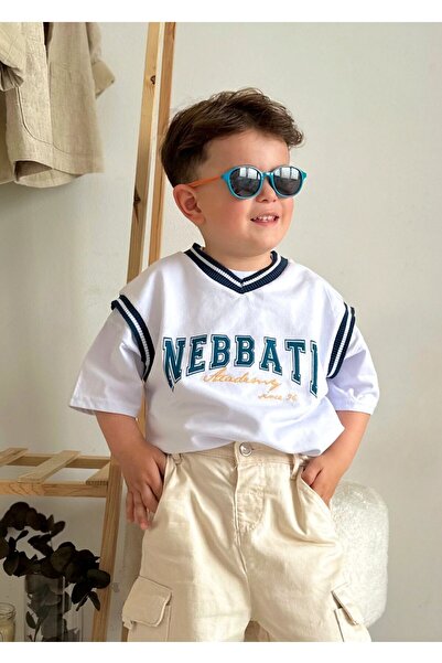 By Donetto New-Unisex (1-5 Years) 100% UV Protection Polarized Turquoise Orange Children's Sunglasses