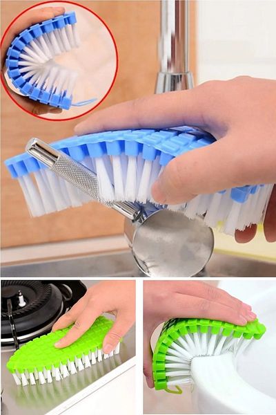 safestore 360 Degree Rotating Flexible Bendable Cleaning Brush - for Sink, Bathroom, Kitchen