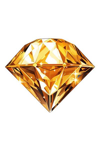 MegaSticker Autocolant cu diamante aurii 13x10 cm - mașină, motocicletă, cască, laptop, sticlă