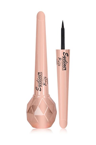 Rose Beauty Model Gold Waterproof Eyeliner