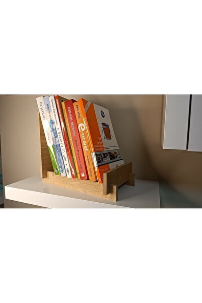 bk&tk design Ahşap Masaüstü Kitaplık - 24 Kasım Öğretmenler Günü Hediyesi