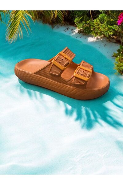 Akım Παντόφλες Μοντέλο Eva 9265 - Σχέδιο με διπλή πόρπη