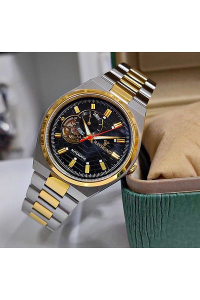 Raymond Automatic 40mm Japanese Steel Men's Wrist Watch