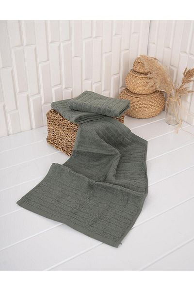 Baveno Σετ Πετσέτες Baveno 30x50 cm - 100% Βαμβάκι 3 τεμαχίων
