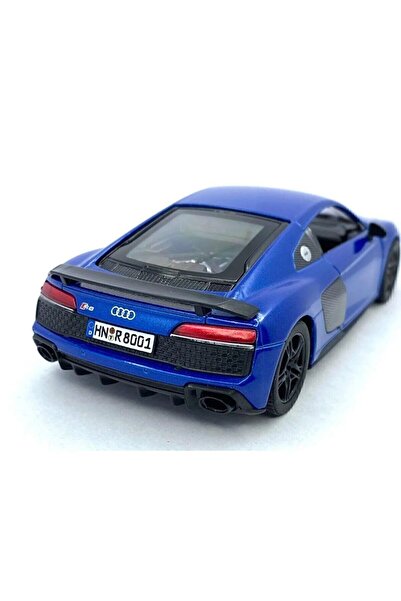 Hepsilazım Diecast,Metal Model Oyuncak Araba Audi 2020 R8 Çek Bırak Lisanslı 1:36 Ölçek Araba