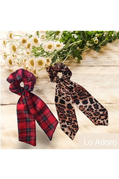 LO ADORO Cataramă de dimensiuni mici cu model leopard - carouri de Anul Nou, ...