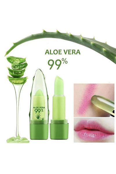 Loresse Aloe vera Extract - Lip Moisturizer and Color Changing Magic Lipstick