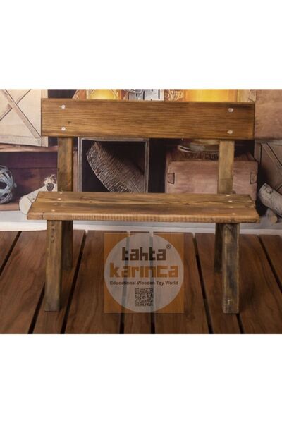 tahta karınca Minimalist Ahşap Bank Fotoğraf Çekim Aksesuarı