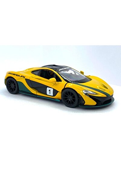 Kinsmart Mclaren P1 (modifiyeli) - Çek Bırak 5inch. Lisanslı Model Araba, Oyuncak Araba 1:36