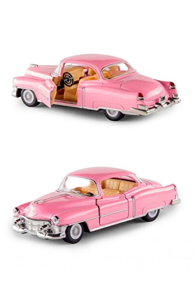 Kinsmart 1953 Cadillac 62 Series Metal Çek Bırak Araba Pembe