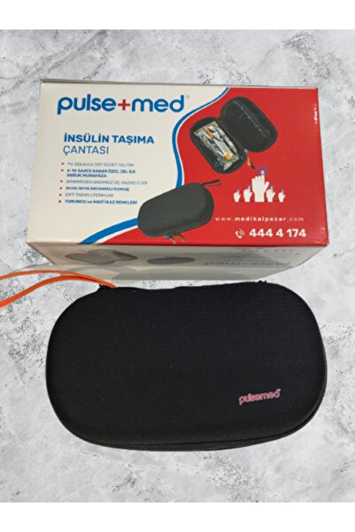 Pulsemed İnsülin Taşıma Çantası + ( 2 ADET SOĞUK JELLİ) Büyük Boy