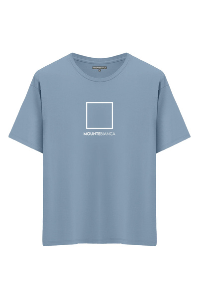 Mounte Bianca Unisex kvadrat - Oversize kroj T-shirt