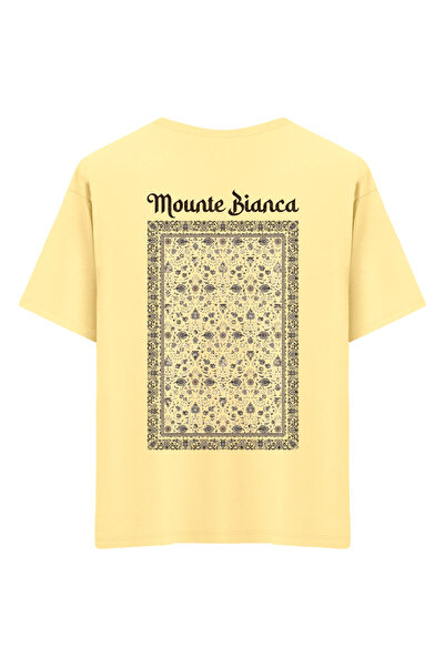 Mounte Bianca Unisex država - Oversize kroj T-shirt